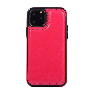 กระเป๋าใส่โทรศัพท์มือถือหนัง PU กันกระแทกเคส IPhone 11 ที่ไม่เป็นอันตราย