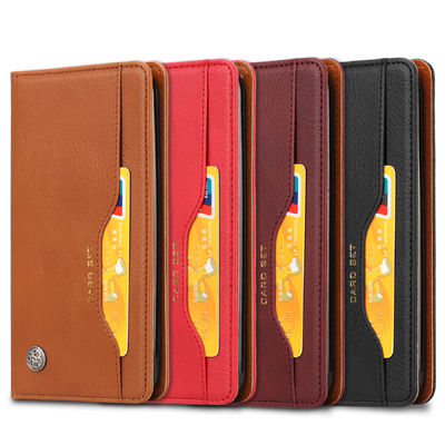เคสโทรศัพท์ Google Pixel แบบหนัง OEM / ODM เคสโทรศัพท์ Wallet ส่วนบุคคล