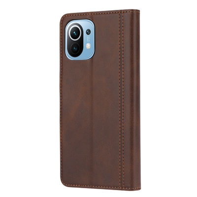เคสโทรศัพท์กันกระแทกแบบหนัง Xiaomi ป้องกันสิ่งสกปรก ไม่เป็นอันตราย