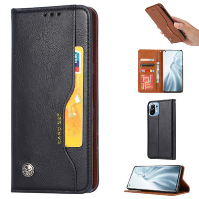 เคสโทรศัพท์หนัง Xiaomi ส่วนบุคคล ป้องกันรอยขีดข่วน หรูหราของแท้