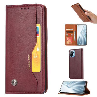เคสโทรศัพท์หนัง Xiaomi ส่วนบุคคล ป้องกันรอยขีดข่วน หรูหราของแท้