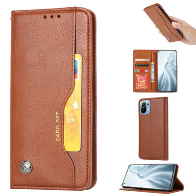 เคสโทรศัพท์หนัง Xiaomi ส่วนบุคคล ป้องกันรอยขีดข่วน หรูหราของแท้