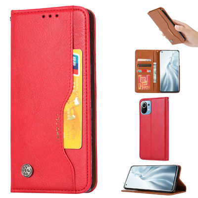 เคสโทรศัพท์หนัง Xiaomi ส่วนบุคคล ป้องกันรอยขีดข่วน หรูหราของแท้
