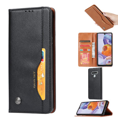 เคสโทรศัพท์มือถือ LG กันกระแทก Tpu Leather Exquisite OEM Customized