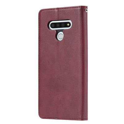 เคสโทรศัพท์มือถือ LG กันกระแทก Tpu Leather Exquisite OEM Customized