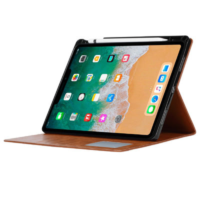 OEM / ODM หนังเคสโทรศัพท์ Ipad ป้องกันสิ่งสกปรก กันกระแทกหรูหราของแท้
