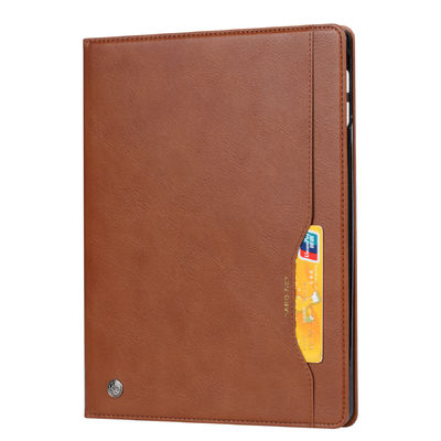 OEM / ODM หนังเคสโทรศัพท์ Ipad ป้องกันสิ่งสกปรก กันกระแทกหรูหราของแท้
