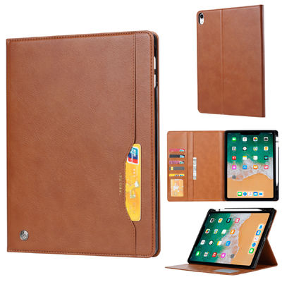 OEM / ODM หนังเคสโทรศัพท์ Ipad ป้องกันสิ่งสกปรก กันกระแทกหรูหราของแท้
