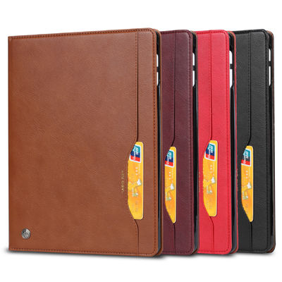 OEM / ODM หนังเคสโทรศัพท์ Ipad ป้องกันสิ่งสกปรก กันกระแทกหรูหราของแท้