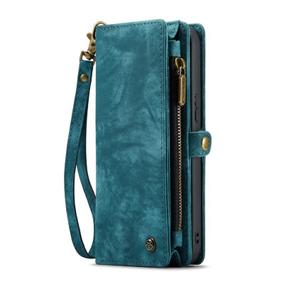 กระเป๋าสตางค์หนังมัลติฟังก์ชั่นเคสไอโฟนกันกระแทกซองหนังแท้สุดหรู