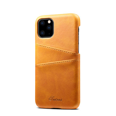 กระเป๋าสตางค์ Iphone หนังแท้ ODM พรีเมี่ยมเคสโทรศัพท์สุดหรู