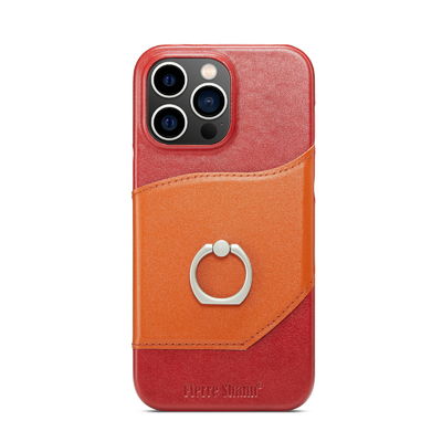 เคสโทรศัพท์หนังไม่เป็นอันตราย เคสโทรศัพท์มือถือหนังแกะสำหรับ Iphone 13 12