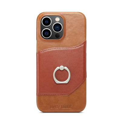 เคสโทรศัพท์หนังไม่เป็นอันตราย เคสโทรศัพท์มือถือหนังแกะสำหรับ Iphone 13 12