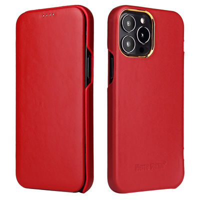 ซองโทรศัพท์หนังพรีเมี่ยม ODM เคสโทรศัพท์ป้องกันที่ทนทานประณีต