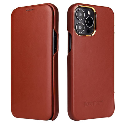 ซองโทรศัพท์หนังพรีเมี่ยม ODM เคสโทรศัพท์ป้องกันที่ทนทานประณีต