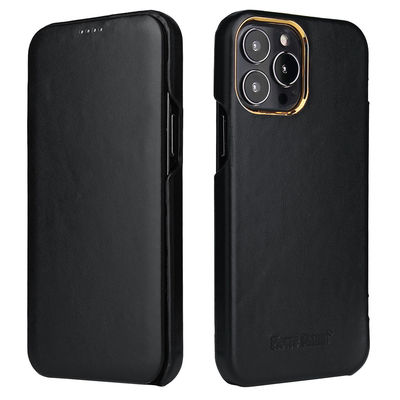 ซองโทรศัพท์หนังพรีเมี่ยม ODM เคสโทรศัพท์ป้องกันที่ทนทานประณีต