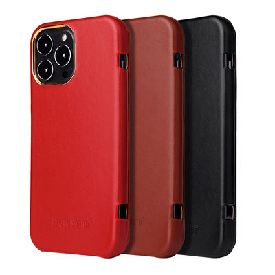 ซองโทรศัพท์หนังพรีเมี่ยม ODM เคสโทรศัพท์ป้องกันที่ทนทานประณีต