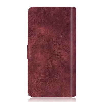 ซองใส่โทรศัพท์หนัง PU กันกระแทก ป้องกันสิ่งสกปรก Flip Card Holder Wallet
