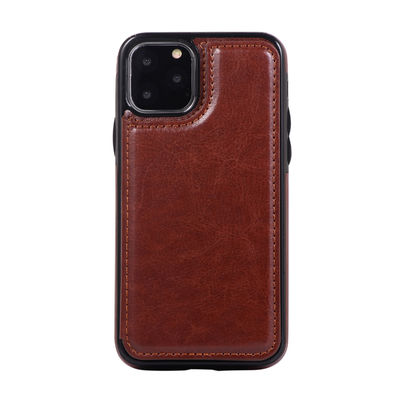 กระเป๋าใส่โทรศัพท์มือถือหนัง PU กันกระแทกเคส IPhone 11 ที่ไม่เป็นอันตราย