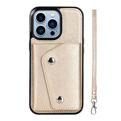 OEM กระเป๋าใส่โทรศัพท์ Pu เคสโทรศัพท์มือถือแบบแม่เหล็กกันน้ำ