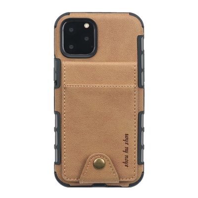 OEM เคสโทรศัพท์เข็มกลัดแม่เหล็ก ป้องกันรอยขีดข่วน เคสโทรศัพท์บัตรเครดิต Iphone 12 Pro