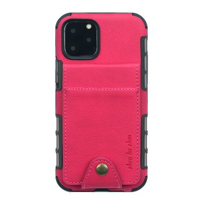 OEM เคสโทรศัพท์เข็มกลัดแม่เหล็ก ป้องกันรอยขีดข่วน เคสโทรศัพท์บัตรเครดิต Iphone 12 Pro