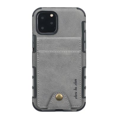 OEM เคสโทรศัพท์เข็มกลัดแม่เหล็ก ป้องกันรอยขีดข่วน เคสโทรศัพท์บัตรเครดิต Iphone 12 Pro