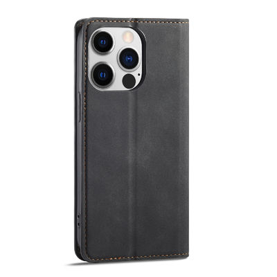 ซองโทรศัพท์หนังเคลือบมัน / เคลือบ Iphone หรูหราของแท้ ODM