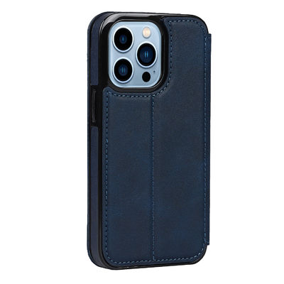 เคสโทรศัพท์หนังวัวแท้หรูหรา เคสโทรศัพท์กระเป๋าสตางค์หรูหราทันสมัย