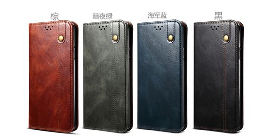 ซองหนังแท้ Iphone สวยหรู ป้องกันสิ่งสกปรก ซองใส่โทรศัพท์กระเป๋าสตางค์หรูหรา