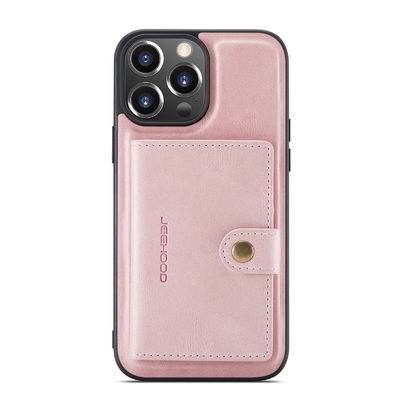 ซองหนัง Iphone หรูหราแบบไม่มีรอยต่อเคสโทรศัพท์กันน้ำ ODM กันกระแทก