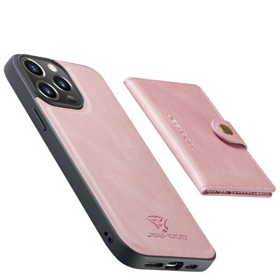 ซองหนัง Iphone หรูหราแบบไม่มีรอยต่อเคสโทรศัพท์กันน้ำ ODM กันกระแทก