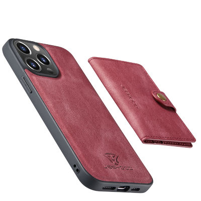 ซองหนัง Iphone หรูหราแบบไม่มีรอยต่อเคสโทรศัพท์กันน้ำ ODM กันกระแทก