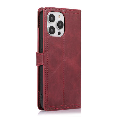 ซองหนังใส่โทรศัพท์หนังแท้หรูหรา Leather Wallet Phone Case Iphone Leather Case