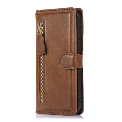 ซองหนังใส่โทรศัพท์หนังแท้หรูหรา Leather Wallet Phone Case Iphone Leather Case