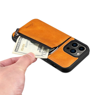 ซองโทรศัพท์หนังแท้ เคส Iphone Wallet หรูหราทันสมัย