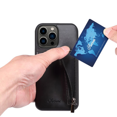 ซองโทรศัพท์หนังแท้ เคส Iphone Wallet หรูหราทันสมัย