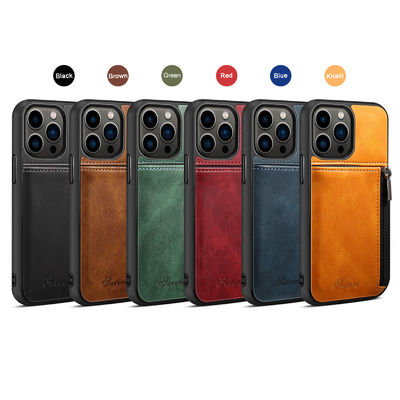 ซองโทรศัพท์หนังแท้ เคส Iphone Wallet หรูหราทันสมัย