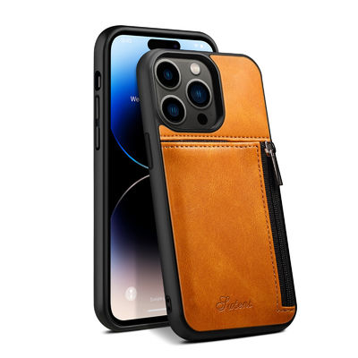 ซองโทรศัพท์หนังแท้ เคส Iphone Wallet หรูหราทันสมัย