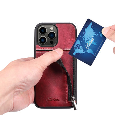 ซองโทรศัพท์หนังแท้ เคส Iphone Wallet หรูหราทันสมัย