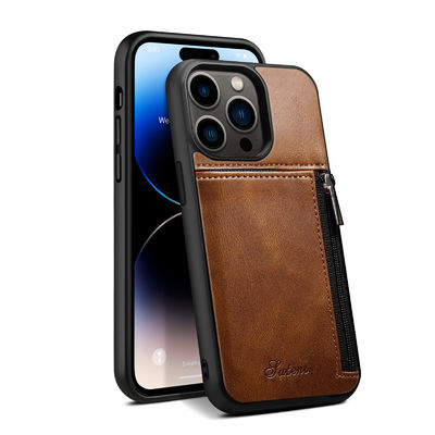 ซองโทรศัพท์หนังแท้ เคส Iphone Wallet หรูหราทันสมัย