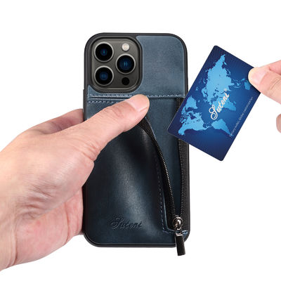ซองโทรศัพท์หนังแท้ เคส Iphone Wallet หรูหราทันสมัย