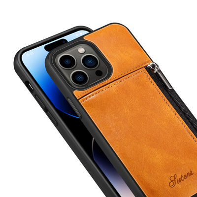 ซองโทรศัพท์หนังแท้ เคส Iphone Wallet หรูหราทันสมัย