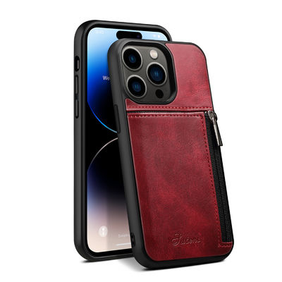 ซองโทรศัพท์หนังแท้ เคส Iphone Wallet หรูหราทันสมัย