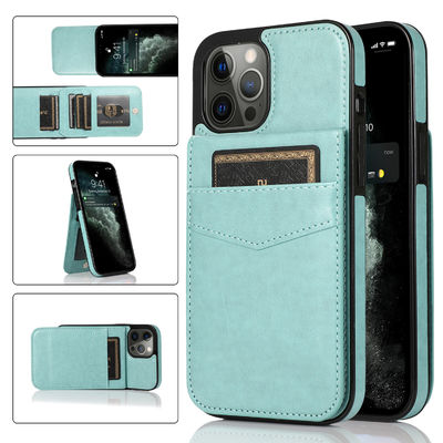 ซองใส่โทรศัพท์ Wallet Iphone Leather Scratch Proof Leather Phone Cases