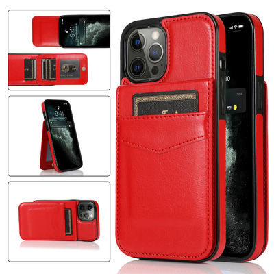 ซองใส่โทรศัพท์ Wallet Iphone Leather Scratch Proof Leather Phone Cases