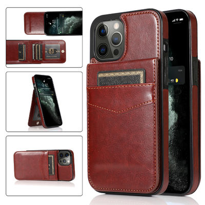 ซองใส่โทรศัพท์ Wallet Iphone Leather Scratch Proof Leather Phone Cases