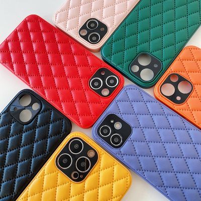 ลงการ์ตูนหนังโทรศัพท์หนังแท้ฝาหลังสำหรับ IPhone 12 Pro Max