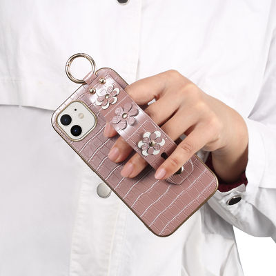 ซองโทรศัพท์ LG แบบกำหนดเอง Pu Leather กันกระแทกเชือกเส้นเล็ก