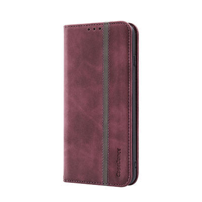 ซองหนังพลิก OEM / ODM ป้องกันสิ่งสกปรก Xiaomi Redmi เคสโทรศัพท์